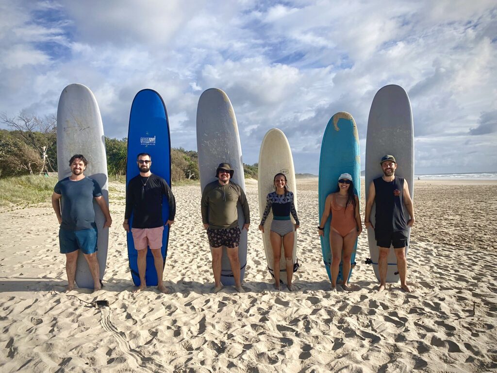 Surf Lessons Byron Bay Australia